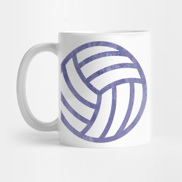 Volleyball Purple by hcohen2000